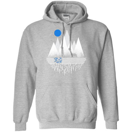 Sweatshirts Sport Grey / S Blue Moon Pullover Hoodie