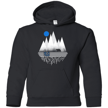 Sweatshirts Black / YS Blue Moon Youth Hoodie