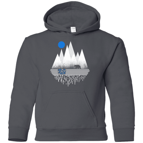 Sweatshirts Charcoal / YS Blue Moon Youth Hoodie