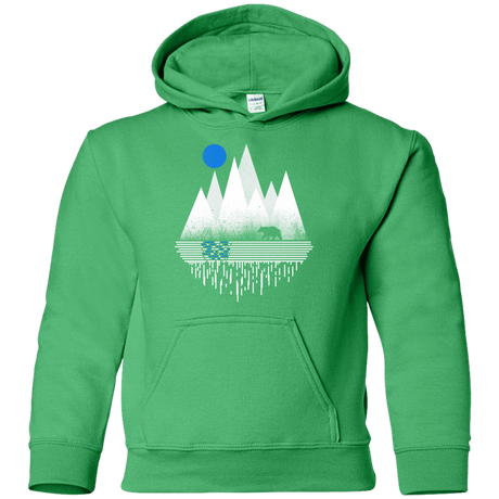 Sweatshirts Irish Green / YS Blue Moon Youth Hoodie