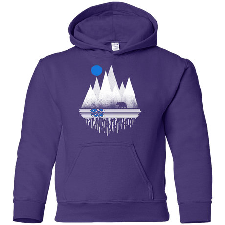 Sweatshirts Purple / YS Blue Moon Youth Hoodie