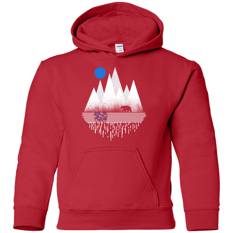 Sweatshirts Red / YS Blue Moon Youth Hoodie