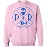 Sweatshirts Light Pink / Small Blue Power Crewneck Sweatshirt