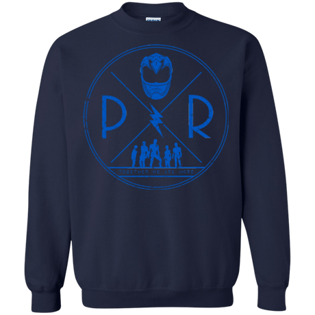 Sweatshirts Navy / Small Blue Power Crewneck Sweatshirt