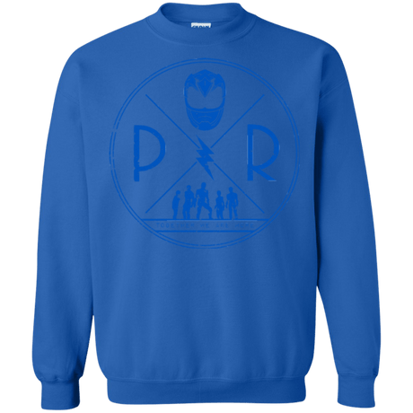 Sweatshirts Royal / Small Blue Power Crewneck Sweatshirt