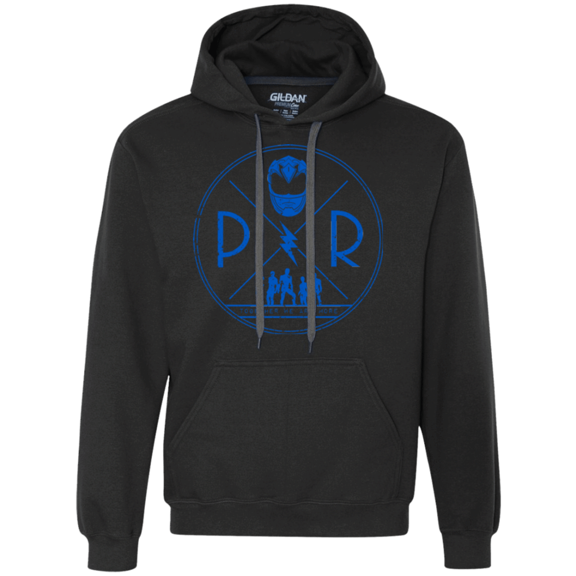 Sweatshirts Black / Small Blue Power Premium Fleece Hoodie