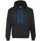 Sweatshirts Black / Small Blue Power Premium Fleece Hoodie