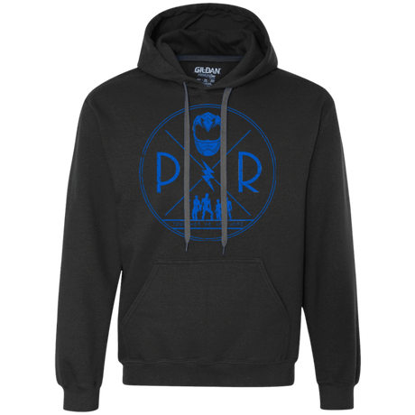 Sweatshirts Black / Small Blue Power Premium Fleece Hoodie
