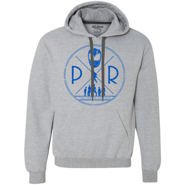 Sweatshirts Sport Grey / Small Blue Power Premium Fleece Hoodie
