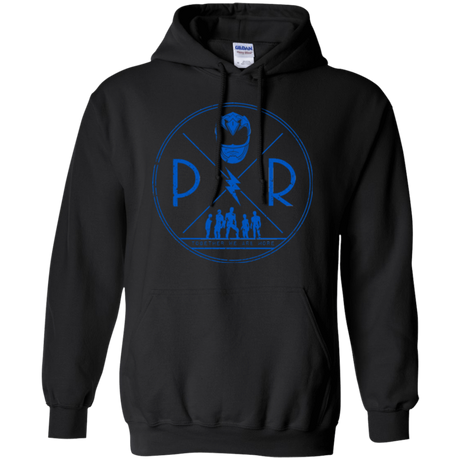 Sweatshirts Black / Small Blue Power Pullover Hoodie