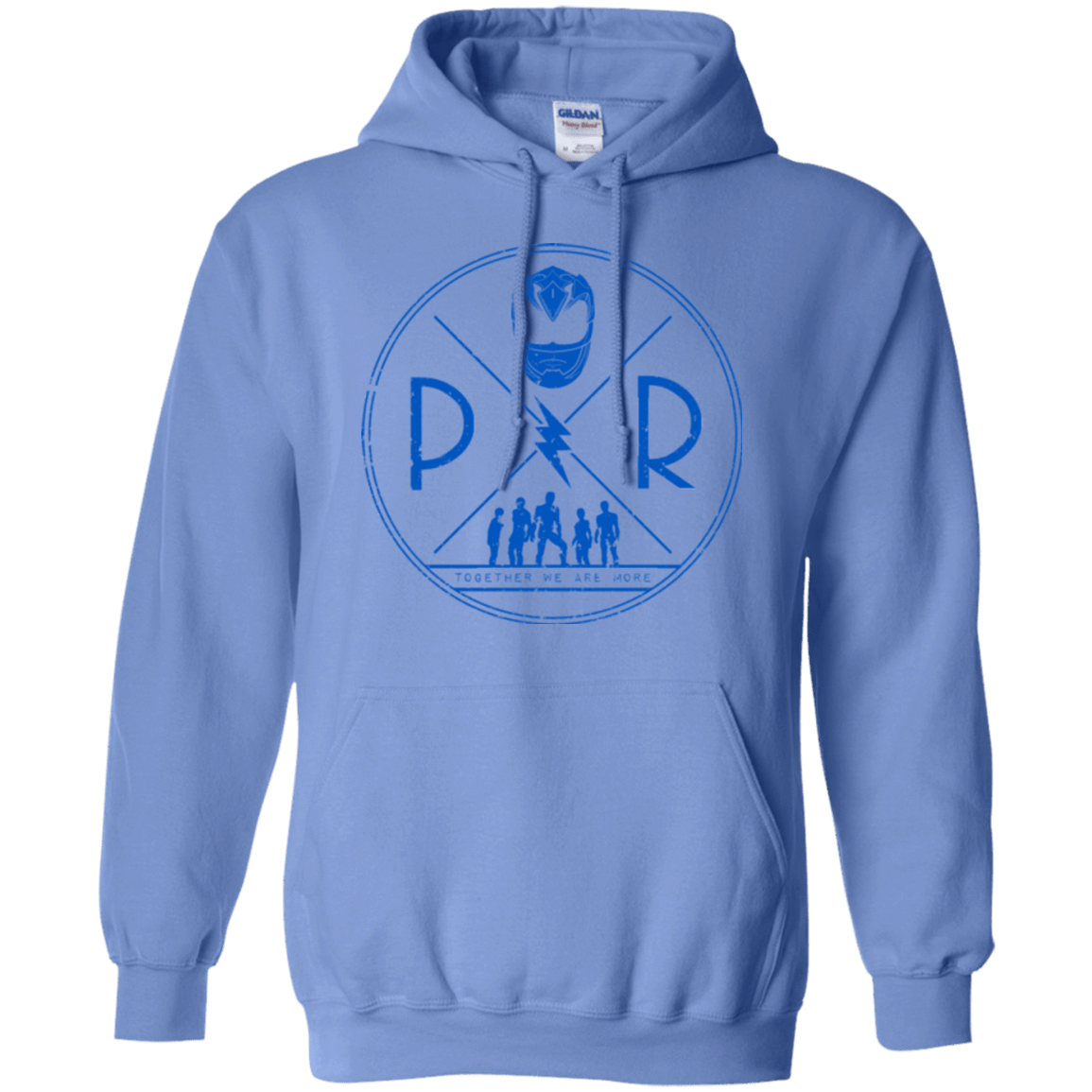 Sweatshirts Carolina Blue / Small Blue Power Pullover Hoodie