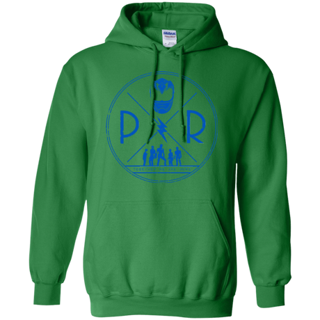 Sweatshirts Irish Green / Small Blue Power Pullover Hoodie