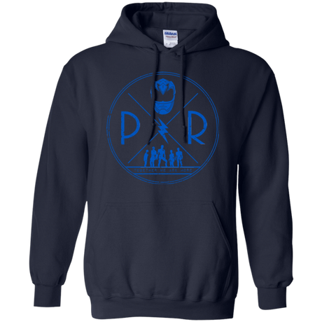 Sweatshirts Navy / Small Blue Power Pullover Hoodie