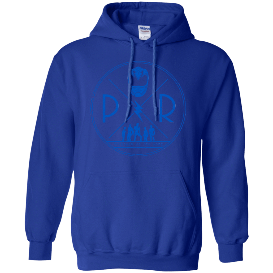 Sweatshirts Royal / Small Blue Power Pullover Hoodie