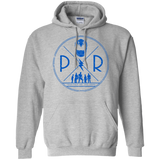 Sweatshirts Sport Grey / Small Blue Power Pullover Hoodie