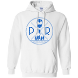 Sweatshirts White / Small Blue Power Pullover Hoodie