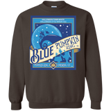 Sweatshirts Dark Chocolate / Small Blue Pumpkin King Crewneck Sweatshirt