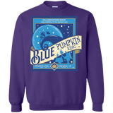 Sweatshirts Purple / Small Blue Pumpkin King Crewneck Sweatshirt