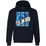 Sweatshirts Navy / Small Blue Pumpkin King Premium Fleece Hoodie