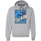 Sweatshirts Sport Grey / Small Blue Pumpkin King Premium Fleece Hoodie