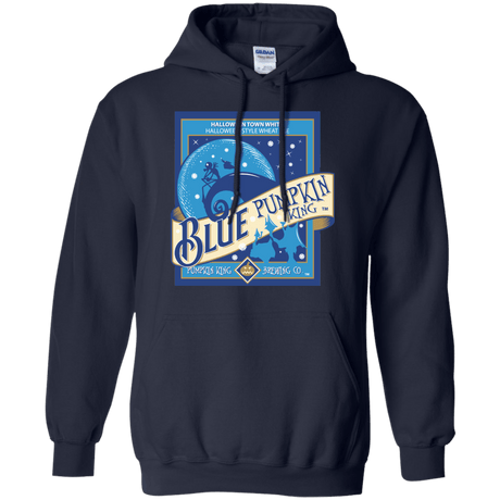 Sweatshirts Navy / Small Blue Pumpkin King Pullover Hoodie