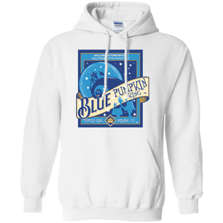 Sweatshirts White / Small Blue Pumpkin King Pullover Hoodie