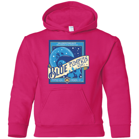 Sweatshirts Heliconia / YS Blue Pumpkin King Youth Hoodie