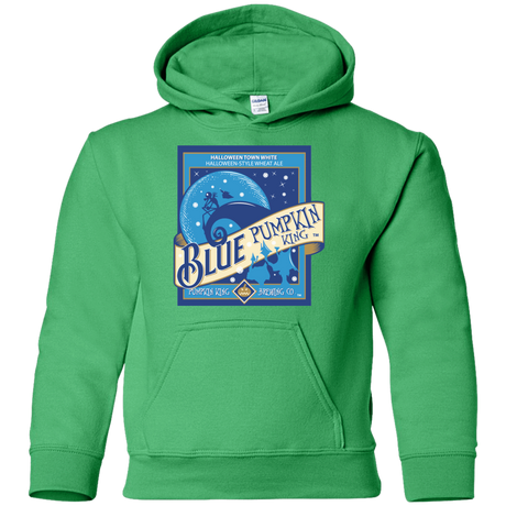 Sweatshirts Irish Green / YS Blue Pumpkin King Youth Hoodie