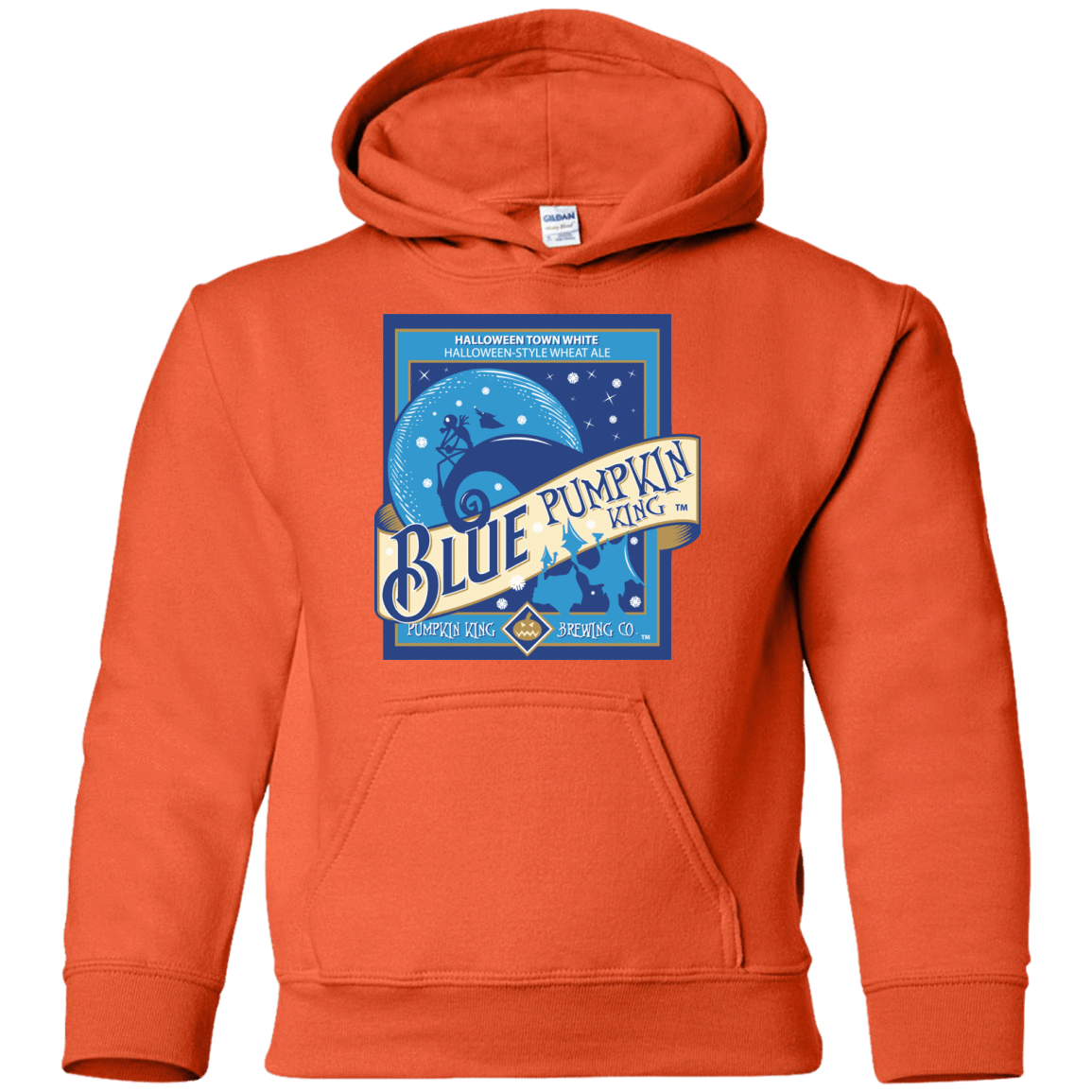 Sweatshirts Orange / YS Blue Pumpkin King Youth Hoodie
