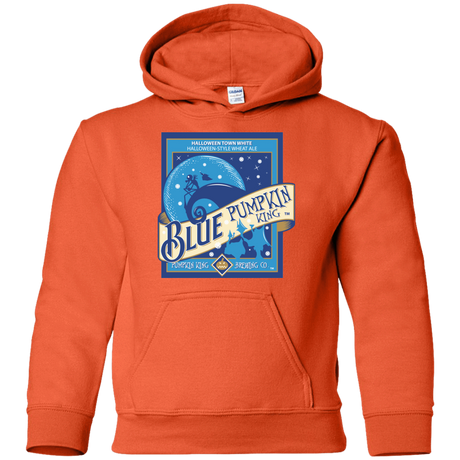 Sweatshirts Orange / YS Blue Pumpkin King Youth Hoodie