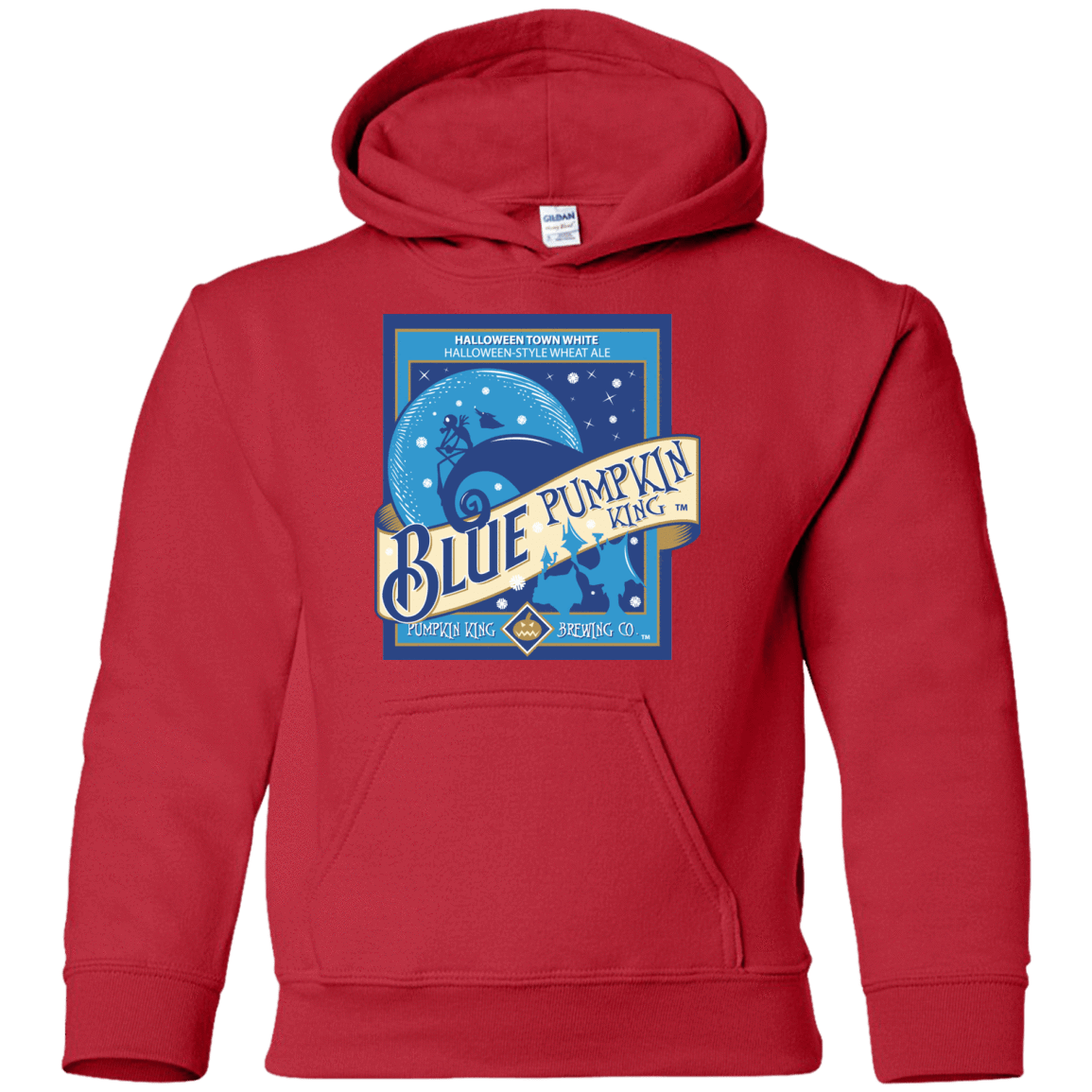 Sweatshirts Red / YS Blue Pumpkin King Youth Hoodie