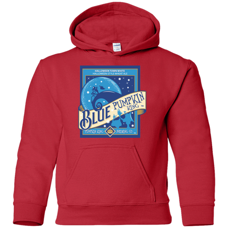 Sweatshirts Red / YS Blue Pumpkin King Youth Hoodie