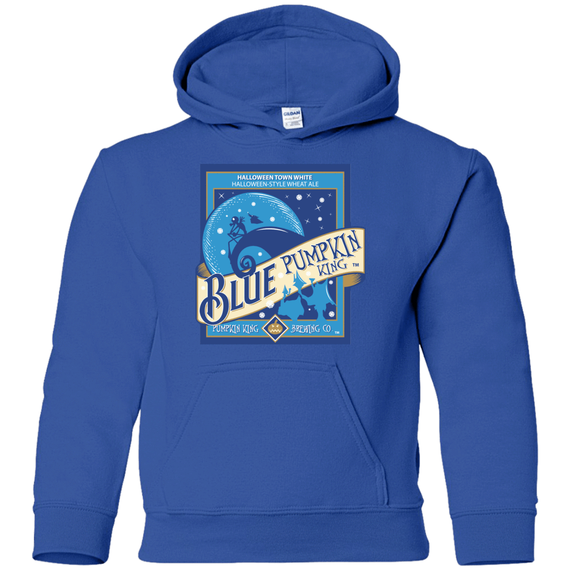 Sweatshirts Royal / YS Blue Pumpkin King Youth Hoodie