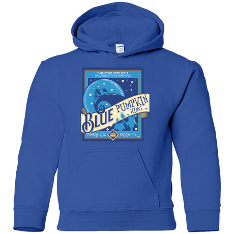 Sweatshirts Royal / YS Blue Pumpkin King Youth Hoodie