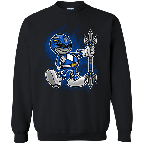 Sweatshirts Black / Small Blue Ranger Artwork Crewneck Sweatshirt