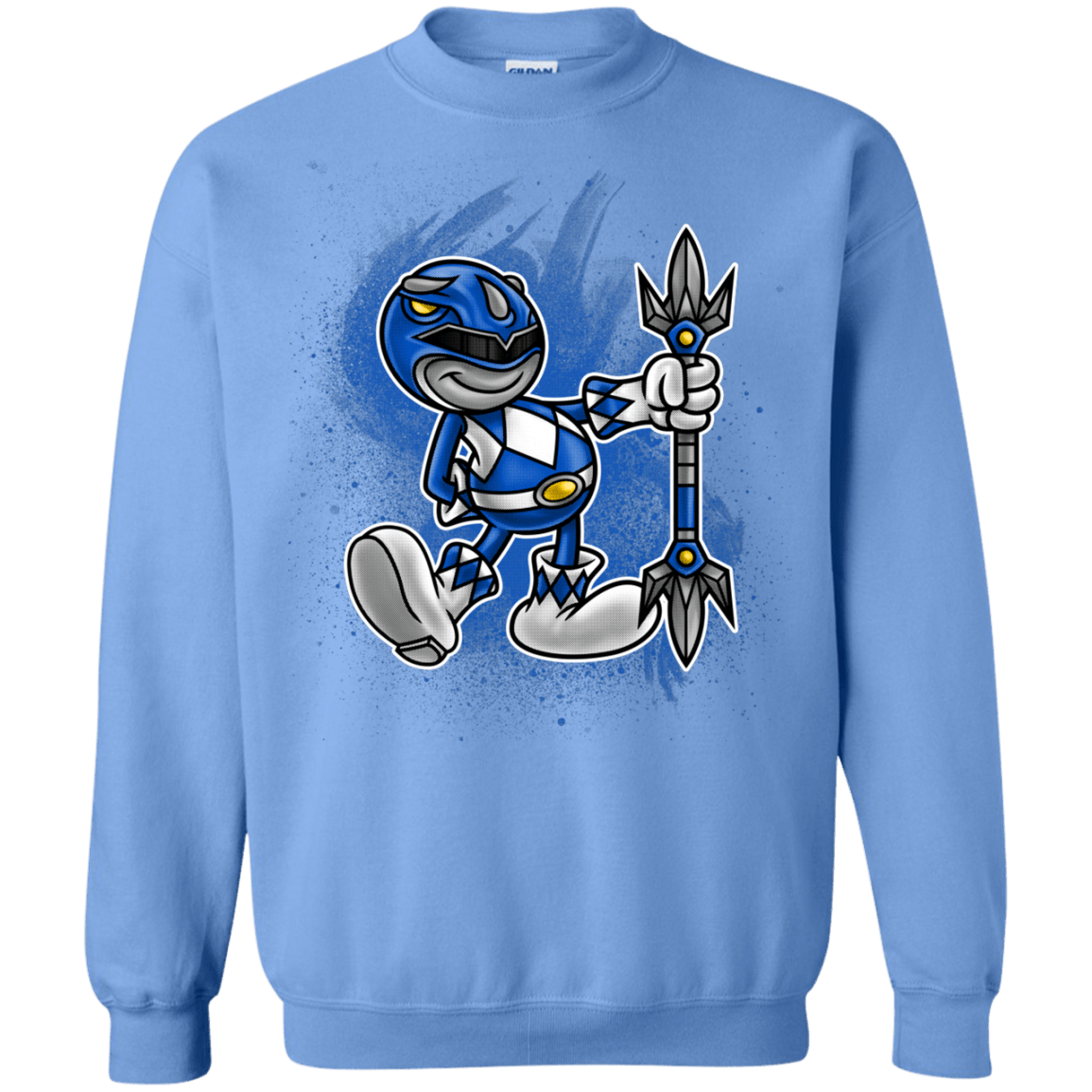 Sweatshirts Carolina Blue / Small Blue Ranger Artwork Crewneck Sweatshirt