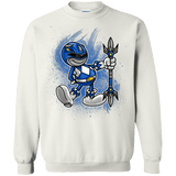 Sweatshirts White / Small Blue Ranger Artwork Crewneck Sweatshirt