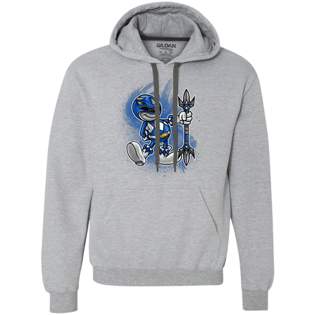 Sweatshirts Sport Grey / Small Blue Ranger Artwork Premium Fleece Hoodie