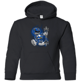 Sweatshirts Black / YS Blue Ranger Artwork Youth Hoodie