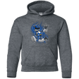 Sweatshirts Dark Heather / YS Blue Ranger Artwork Youth Hoodie