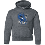 Sweatshirts Dark Heather / YS Blue Ranger Artwork Youth Hoodie