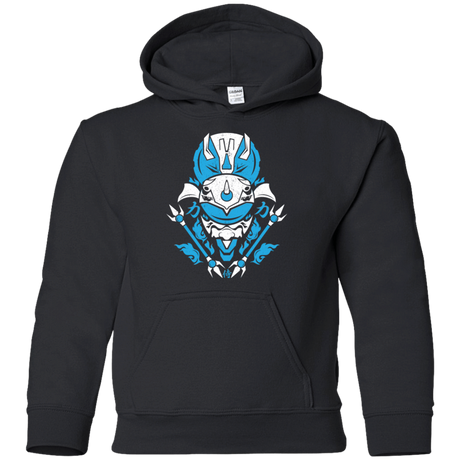 Sweatshirts Black / YS Blue Ranger Youth Hoodie
