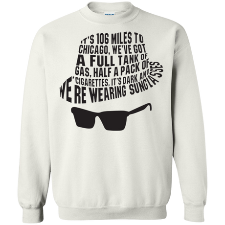 Sweatshirts White / Small Blues Brothers Crewneck Sweatshirt