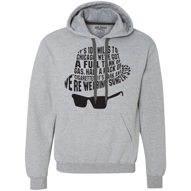 Sweatshirts Sport Grey / Small Blues Brothers Premium Fleece Hoodie