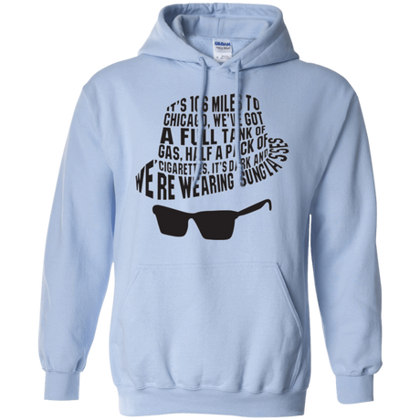 Sweatshirts Light Blue / Small Blues Brothers Pullover Hoodie