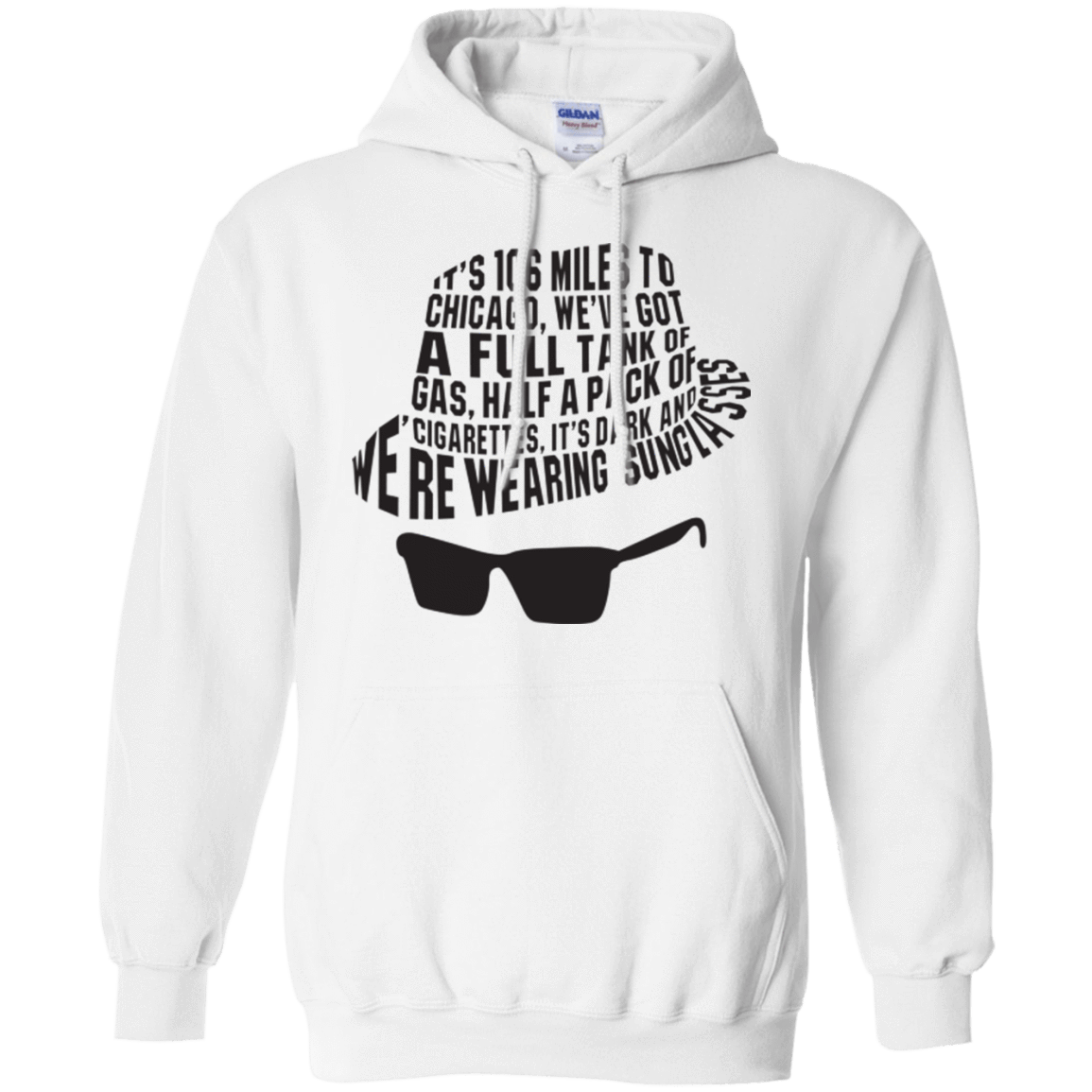 Sweatshirts White / Small Blues Brothers Pullover Hoodie