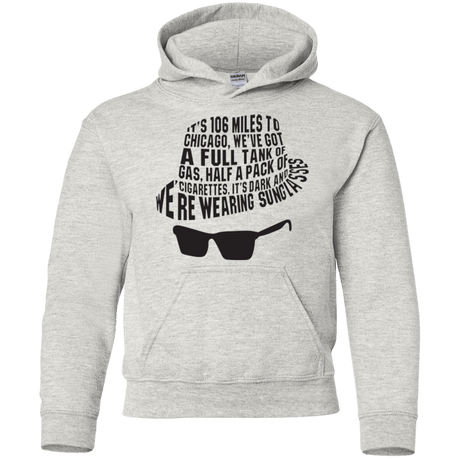 Sweatshirts Ash / YS Blues Brothers Youth Hoodie