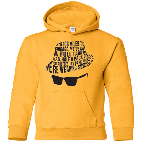 Sweatshirts Gold / YS Blues Brothers Youth Hoodie