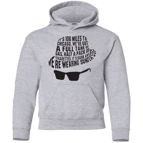 Sweatshirts Sport Grey / YS Blues Brothers Youth Hoodie