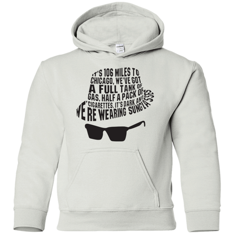 Sweatshirts White / YS Blues Brothers Youth Hoodie